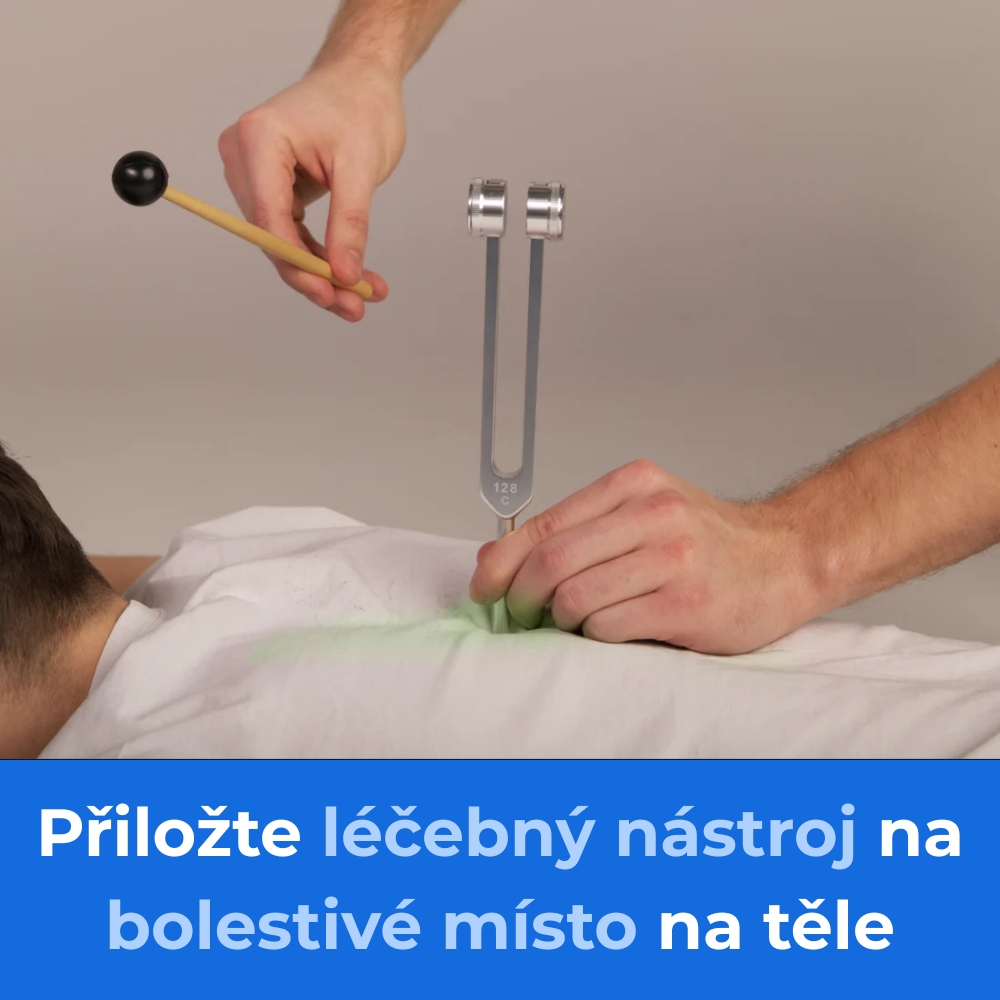 LORLANA 128Hz s mapou akupresurních bodů